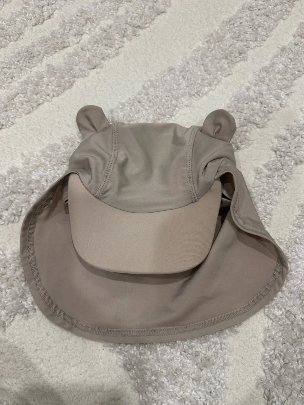 H&M Taupe Kids Sun Hat with Ear Details